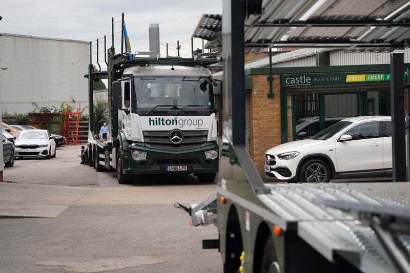 New truck arrives at Hilton Coachworks