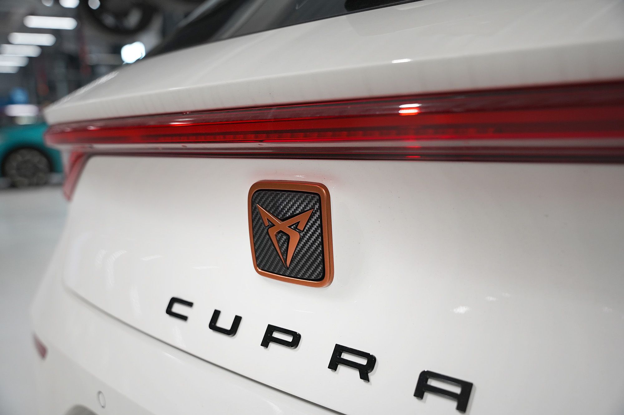CUPRA rear badge